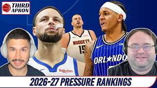 Details Teams with the Most Pressure Ahead of the 2026-27 NBA Season | Third Apron Podcast News