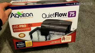 Aqueon Quiet Flow 75 led pro unboxing