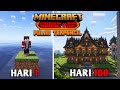 100 HARI MINECRFAFT HARDCORE PULAU MELAYANG