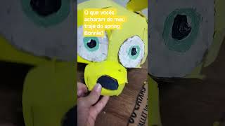 #fnaf #fivenightsatfreddy #fnafvidareal #cosplay #springbonnie
