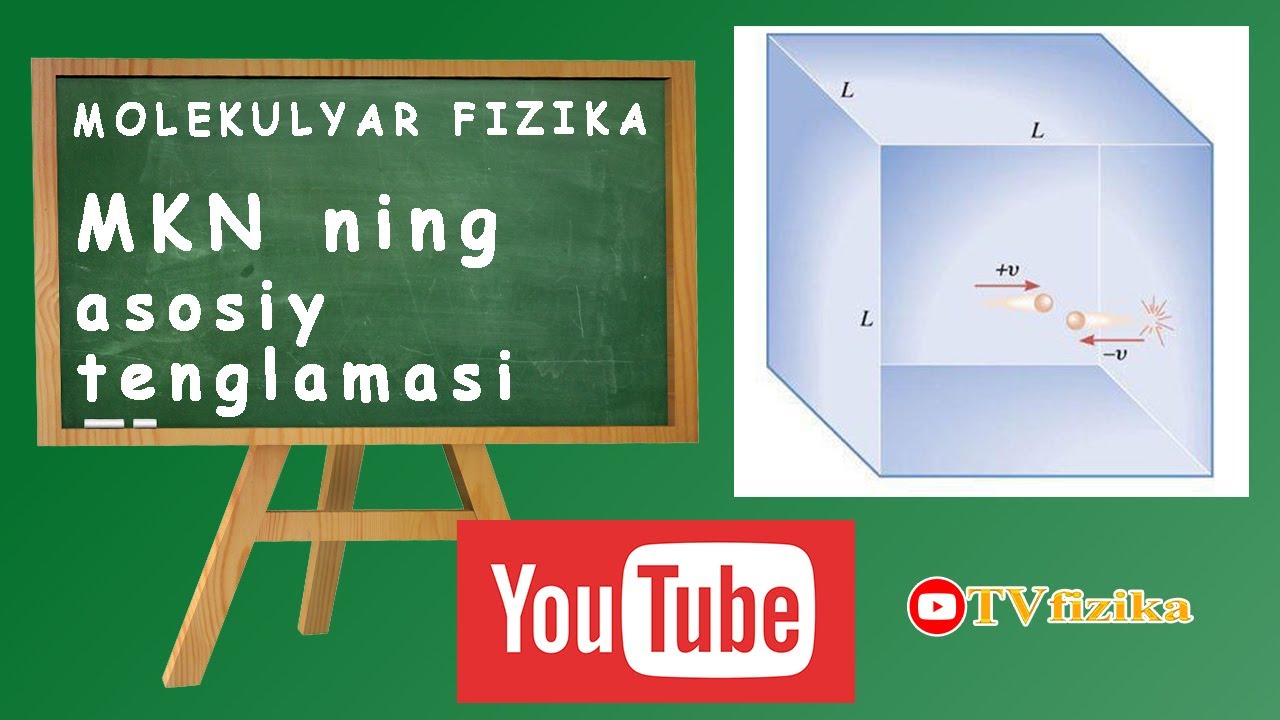 MKN ning asosiy tenglamasi. Molekulyar fizika.