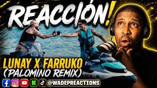 REACTION to LUNAY❌FARRUKO | PALOMINO REMIX | OFFICIAL VIDEO 🔥