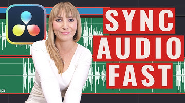 How To SYNC AUDIO in DaVinci Resolve FAST (FREE VERSION)