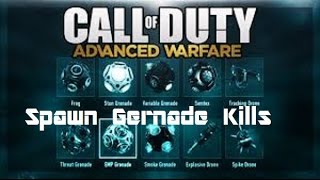 Back To Back Spawn Gernade Kills! Advanced Warfare