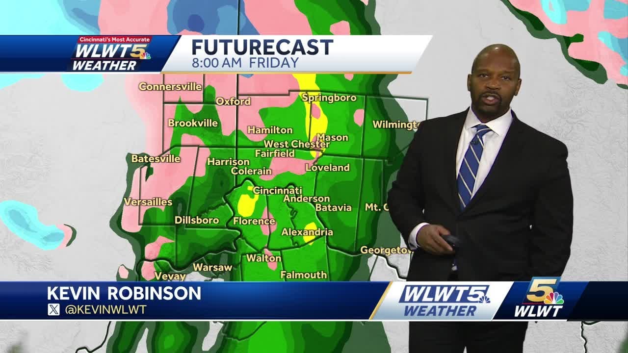 Rain And Snow Friday - YouTube
