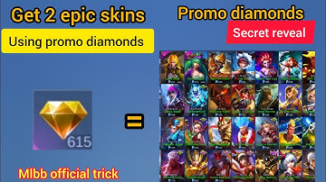 Best Way to Use Promo Diamonds / Rare skins to Buy | Mobile legends 
