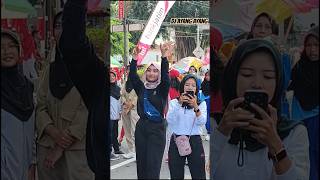 Download Lagu olah raga jalan sehat blitar mbake joget asik #djremix #dancer #karnaval #blitar #joget  #cantik MP3