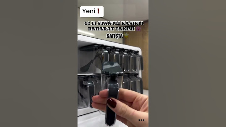 12 Li Pratik Baharatlık Seti  Yapışkanlı Şık Tasarımlı Kapıda Ödeme İmkanıyla #shortsvideo