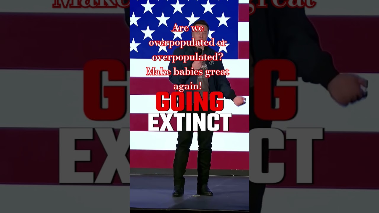 Are we overpopulated or overpopulated?Make babies great again!