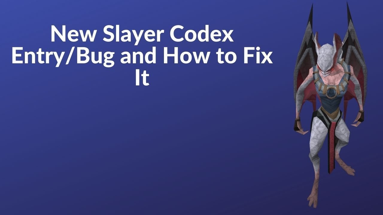 Slayer Codex - The RuneScape Wiki