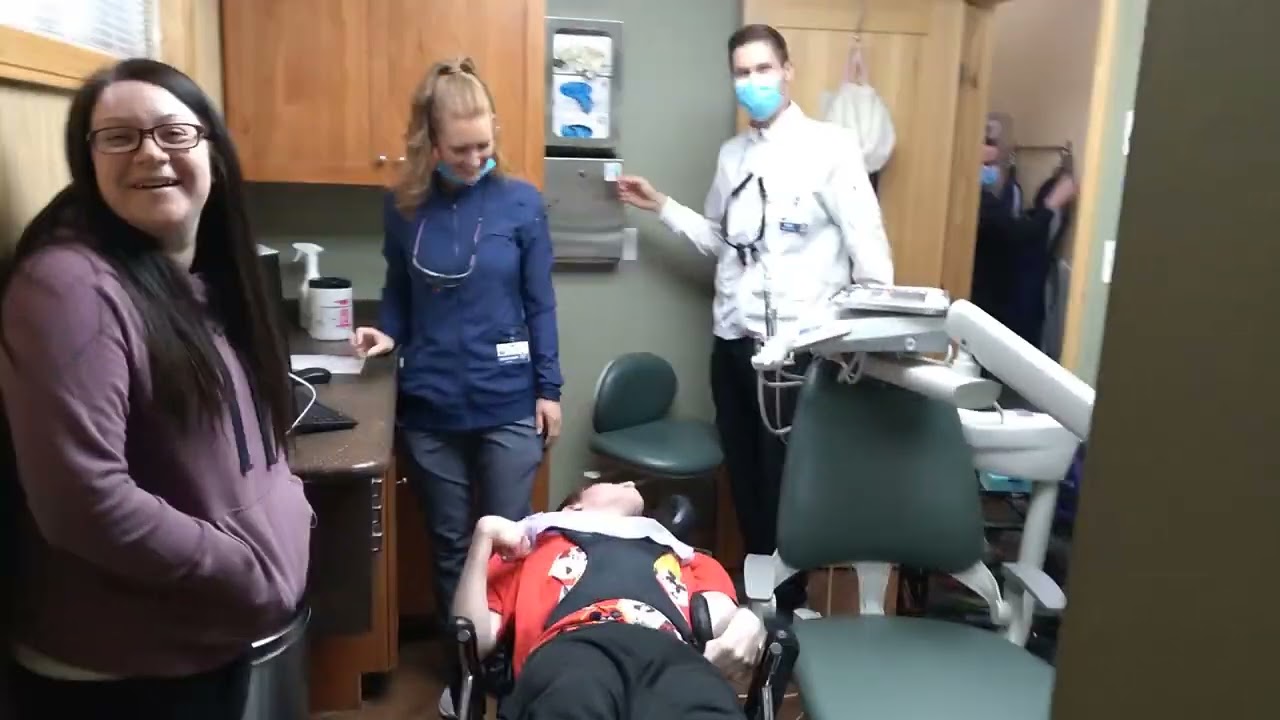 Sam at the dentist 2 @onthatnote