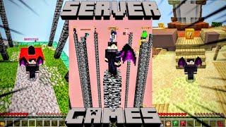 PLAYING MINECRAFT SERVER GAMES WITH VIEWERS!! (PILLARS OF FORTUNE, LUCKY BLOCKS, EGG WARS..)
