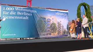 Vonovia baut 1000 neue Wohnungen in Berlin – Richtfest Halske Sonnengärten