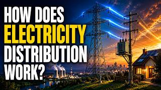 How Does Electricity Distribution Work Power Grid, High Voltage, Transformers & Substations
