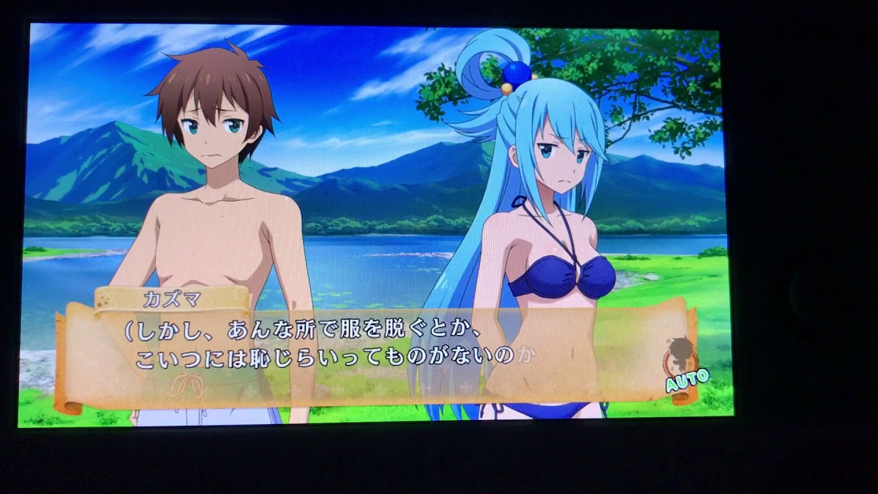 このすば 水着 アクア めぐみん ダクネス ウィズ - YouTube
