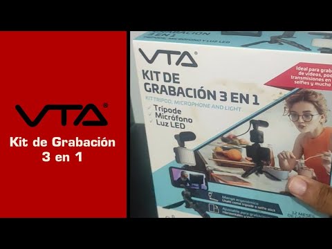 Kit de Grabación 3 en 1 (VTA) | Reseña y Tutorial