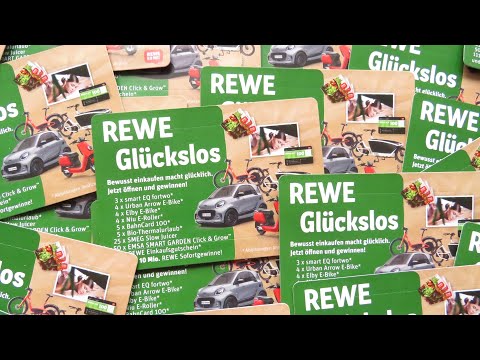 REWE Glückslos Aktion | Sofortgewinne am Start ?