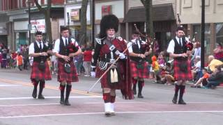 Alma Highland Festival 2012 Parade