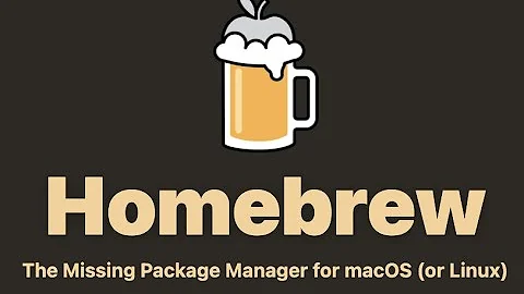 How to install the Homebrew package manager on the M1 Macbook