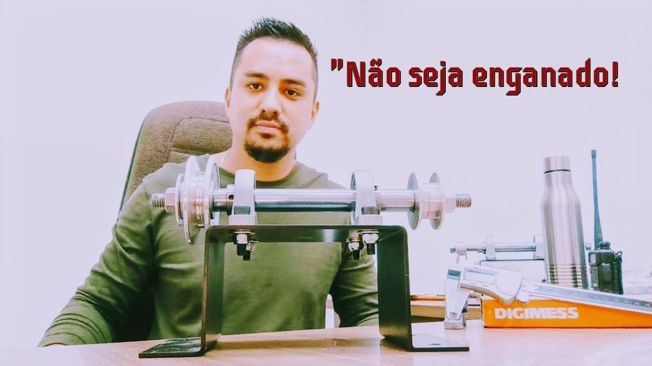 Kit de Eixo para Afiação: Dicas, Verdades e Minha Máquina em Ação