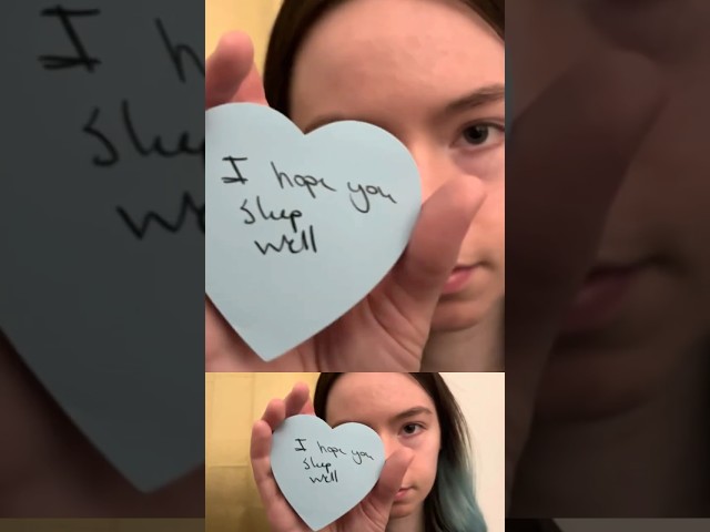 anyone else put affirmations on sticky notes in random places? trying it as an asmr trigger! #asmr