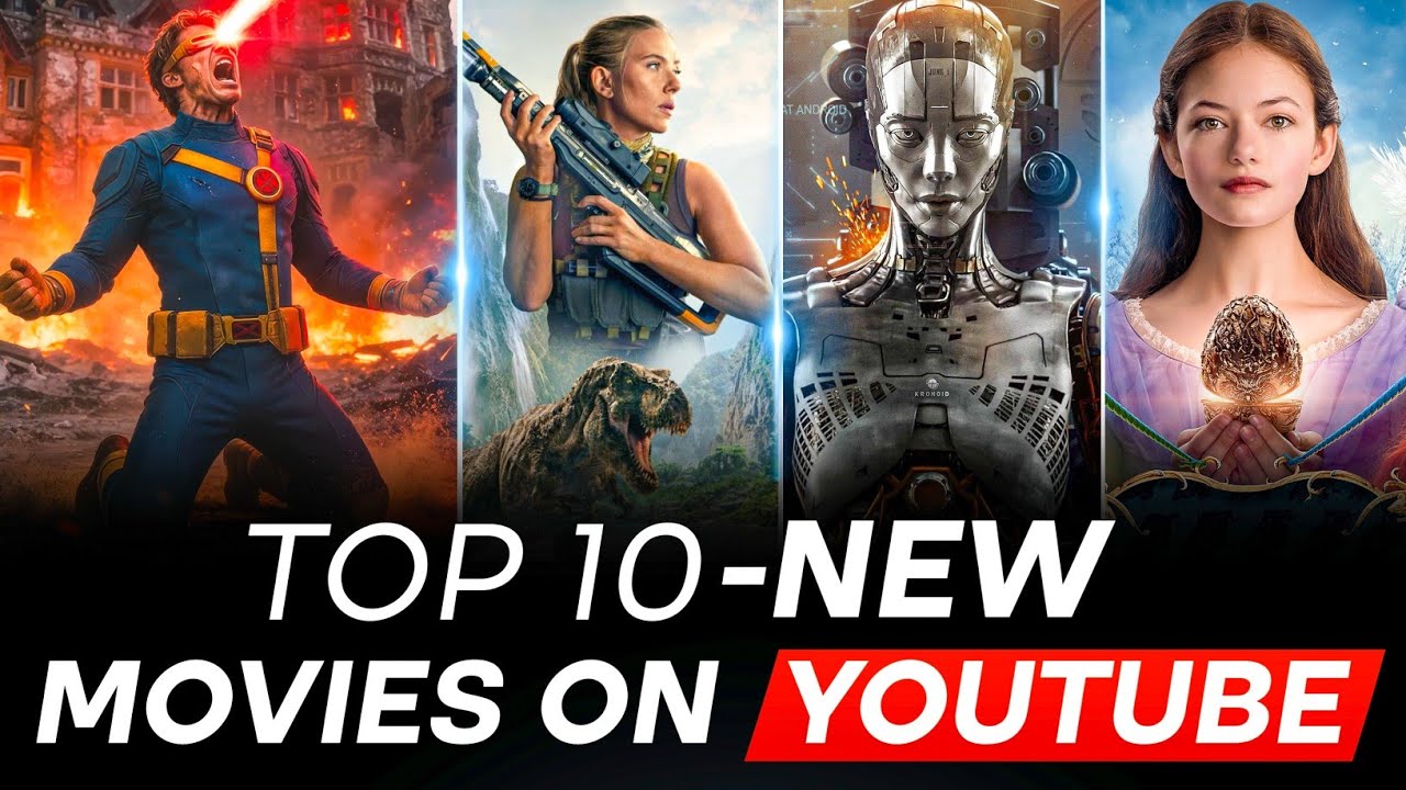 Top 10 Best Hollywood Action & Fantasy Movies On YouTube in Hindi | Hollywood Movies in Hindi 2025 