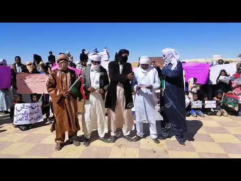 وقفة احتجاجية لأهالي محلة تهالا للمطالبة بحقوقهم 