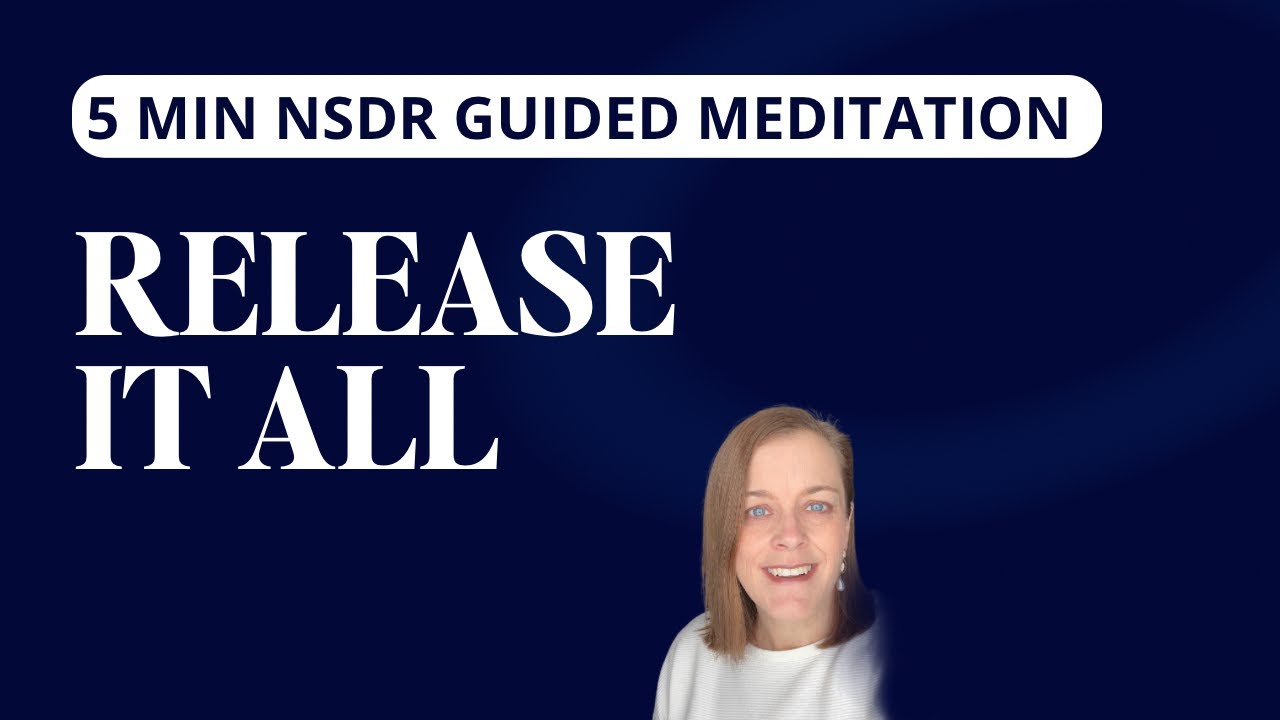 5-Minute Afternoon Guided Meditation | NSDR Reset and Release Stress with Breath + Mantra Practice
