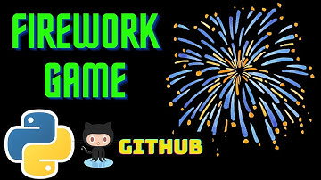 Python PyGame Fireworks Game