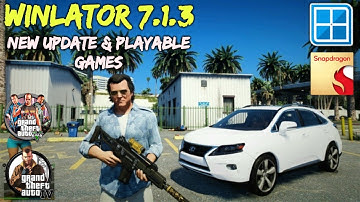 WINLATOR 7.1.3 GLIBC | Windows Emulator For Android | New Update & Playable Games