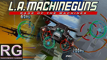 LA Machineguns - Nintendo Wii - Arcade intro, attract & playthrough [UHD 4K 60fps]