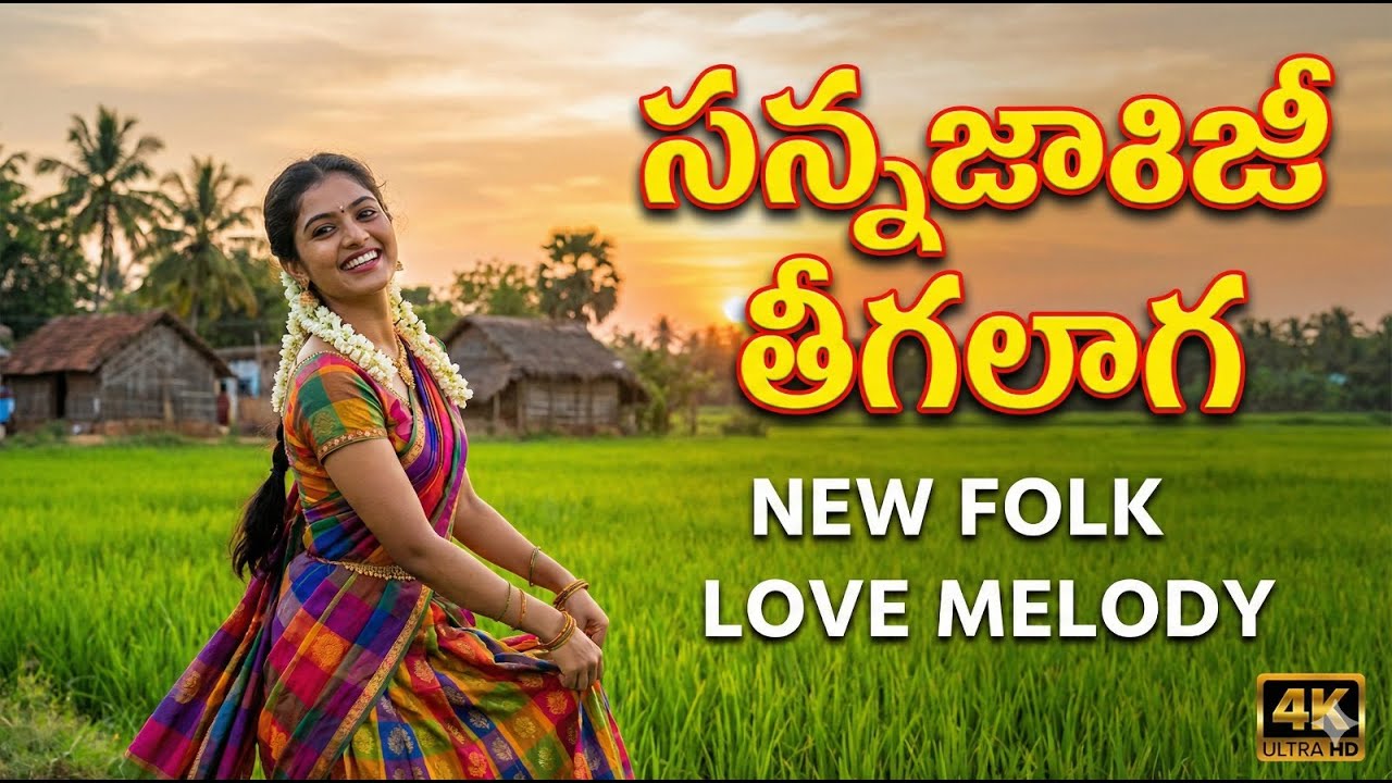 సన్నజాజి తీగలాగ (Sannajaji Teegalaga) || Heart Touching Female Folk Song || Latest Telugu Love Song