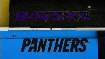 NFL on CBS intro 2018 BAL@CAR