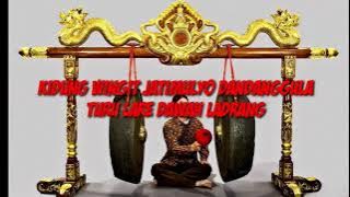 Kidung Wingit Jatimulyo Dandanggula turu lare dawah ladrang