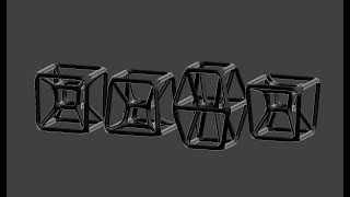 LIVENODING 970 / Blender Procedural HyperCube Animation