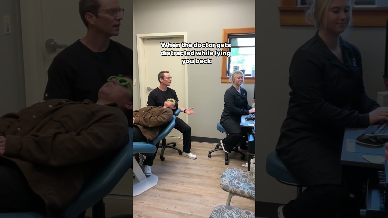 When The Doctor Gets Distracted While Lying You Back