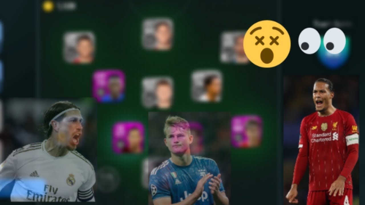 We tried our best using only defenders challenge pes 2020 mobile