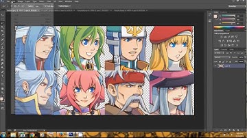 Editing Faces - RPG Maker VX Ace Graphics with Photoshop CS6