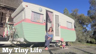 My Tiny Life. Reality of being a solo woman over 50 Living in a caravan, camper, RV, trailer