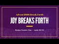 12-06-20 - Break Forth: Joy Breaks Forth