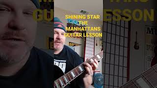 Shining Star The Manhattans (Guitar Lesson) guitartutorial rnb