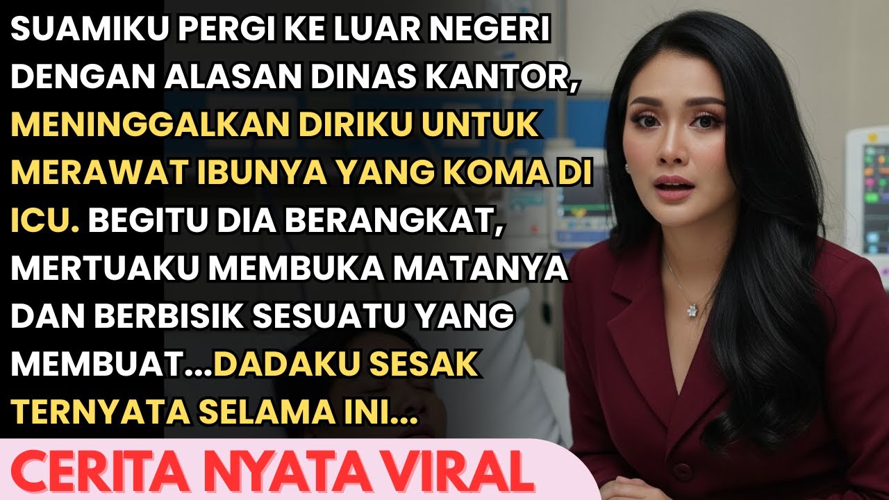 SUAMI PAMIT KELUAR NEGRI URUSAN KANTOR DAN TINGGALKANKU UNTUK RAWAT IBUNYA-AKU SYOK SAAT MERTUA...