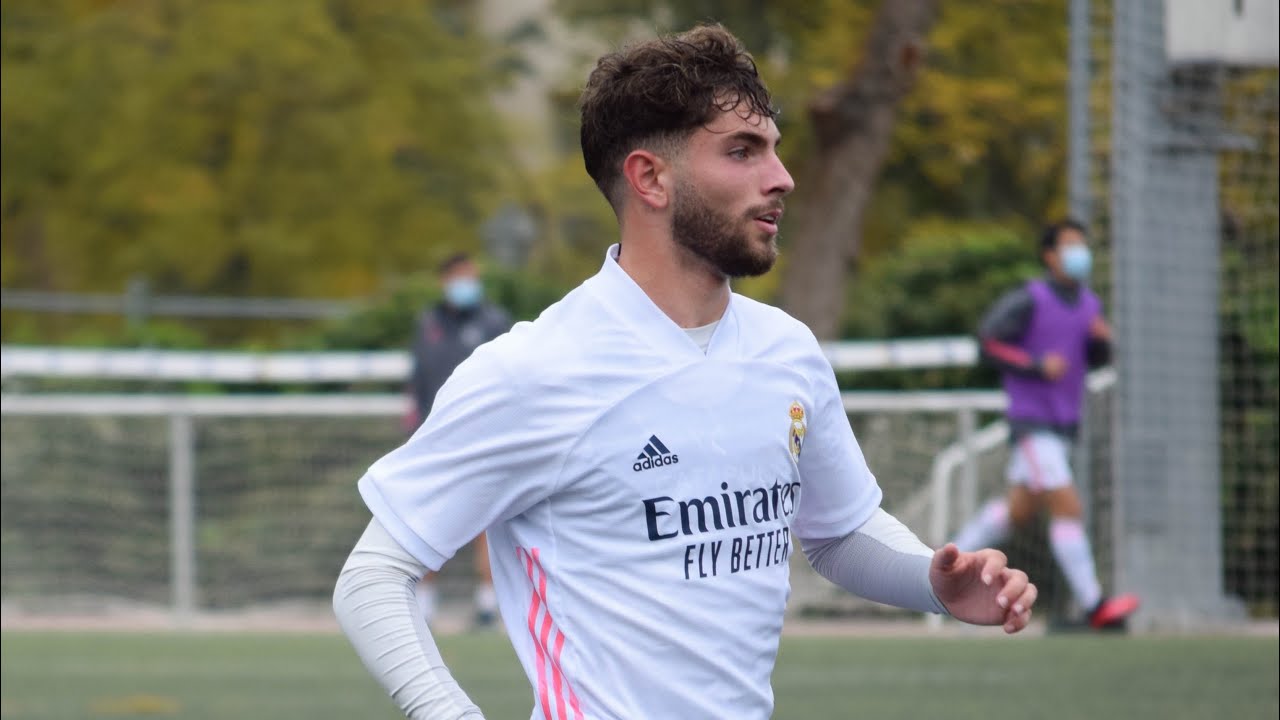Javier Rueda - Real Madrid Juvenil A (U19) vs Aravaca (21/02/2021 ...