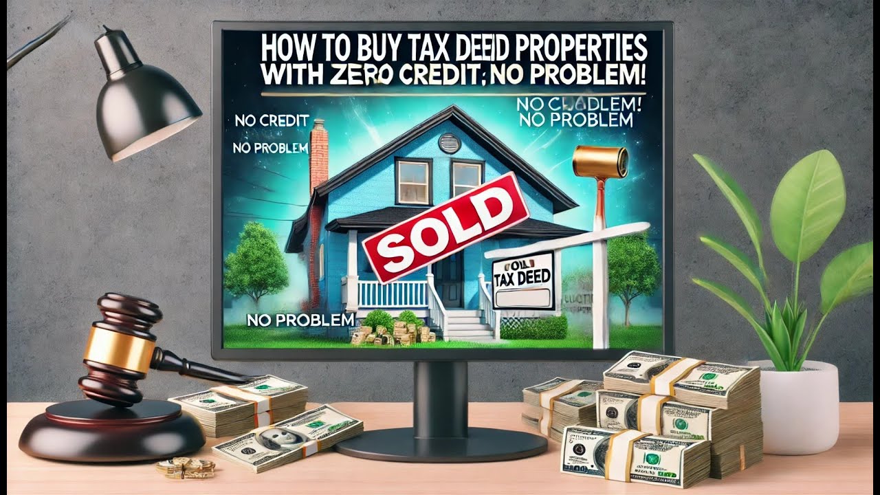 How to Buy Tax Deed Properties with Zero Credit or Loans? - YouTube