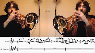 Blue Lab Beats - Montara - Trumpet And Flute Solo Transcriptions