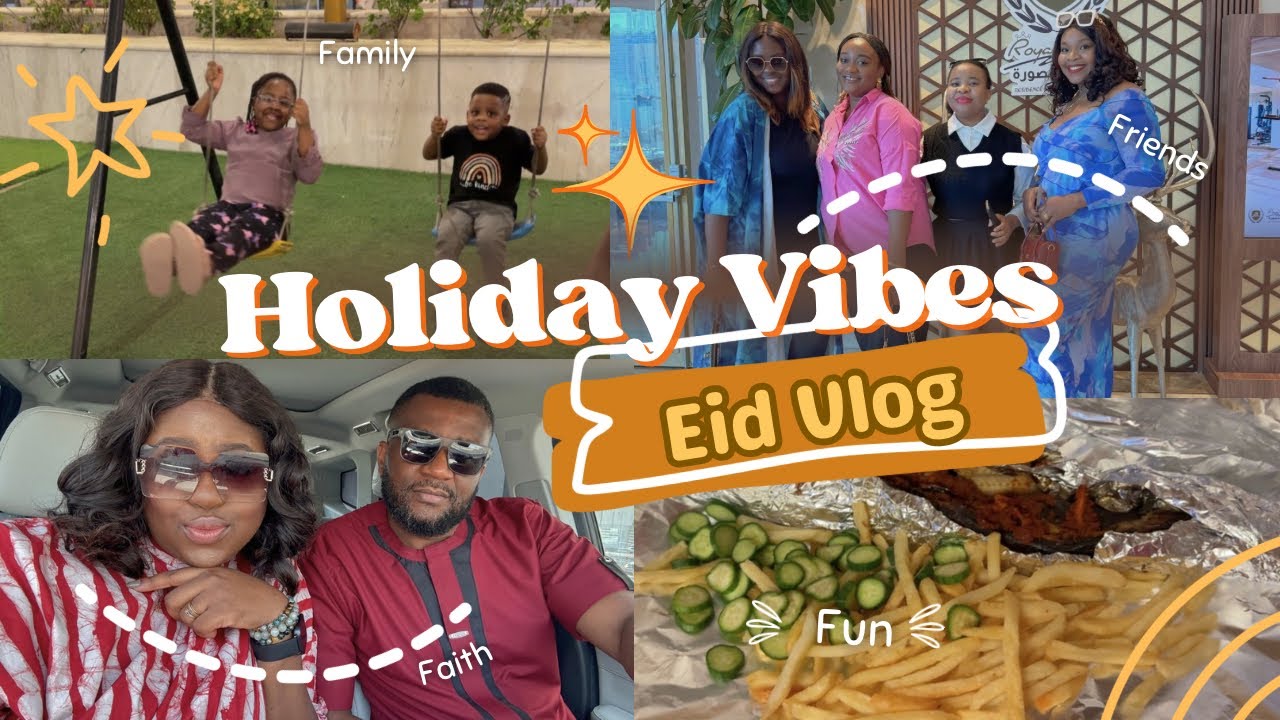 Vlog | “Faith, Family & Fun”: A Beautiful Eid Holiday in Qatar🎉🌙✨