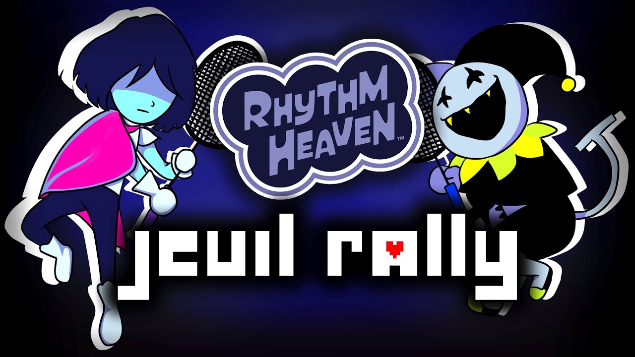 [DELTARUNE] Jevil Rally, a Rhythm Heaven custom game - YouTube
