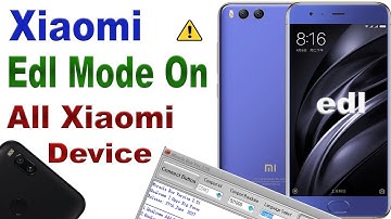 XIAOMI EDL MODE ON BY MIRACLE BOX