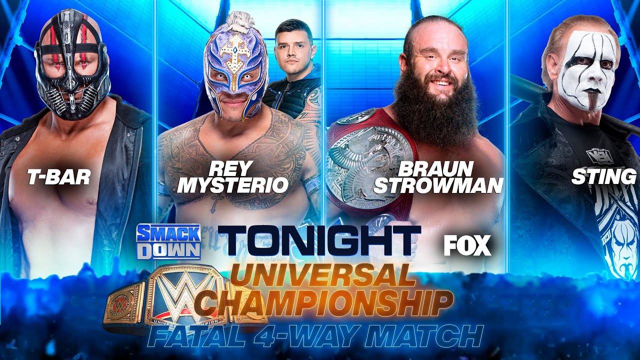COMO HACER LA MATCH CARD DE SMACKDOWN FATAL4 WAY - YouTube