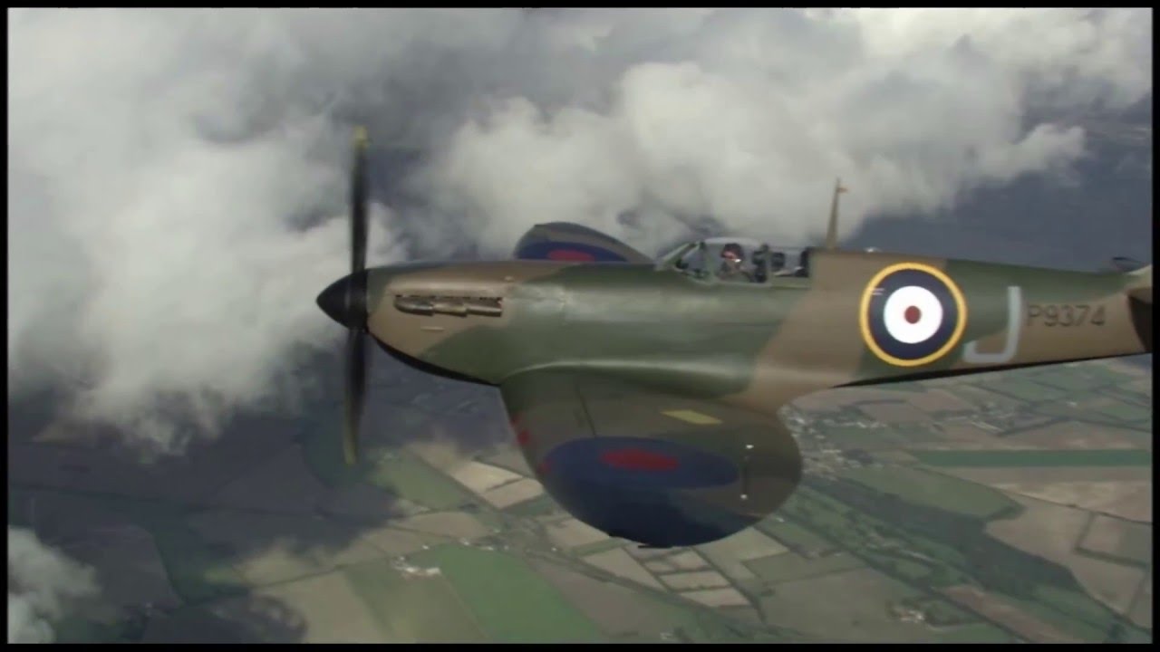 Spitfire air-to-air by John Dibbs